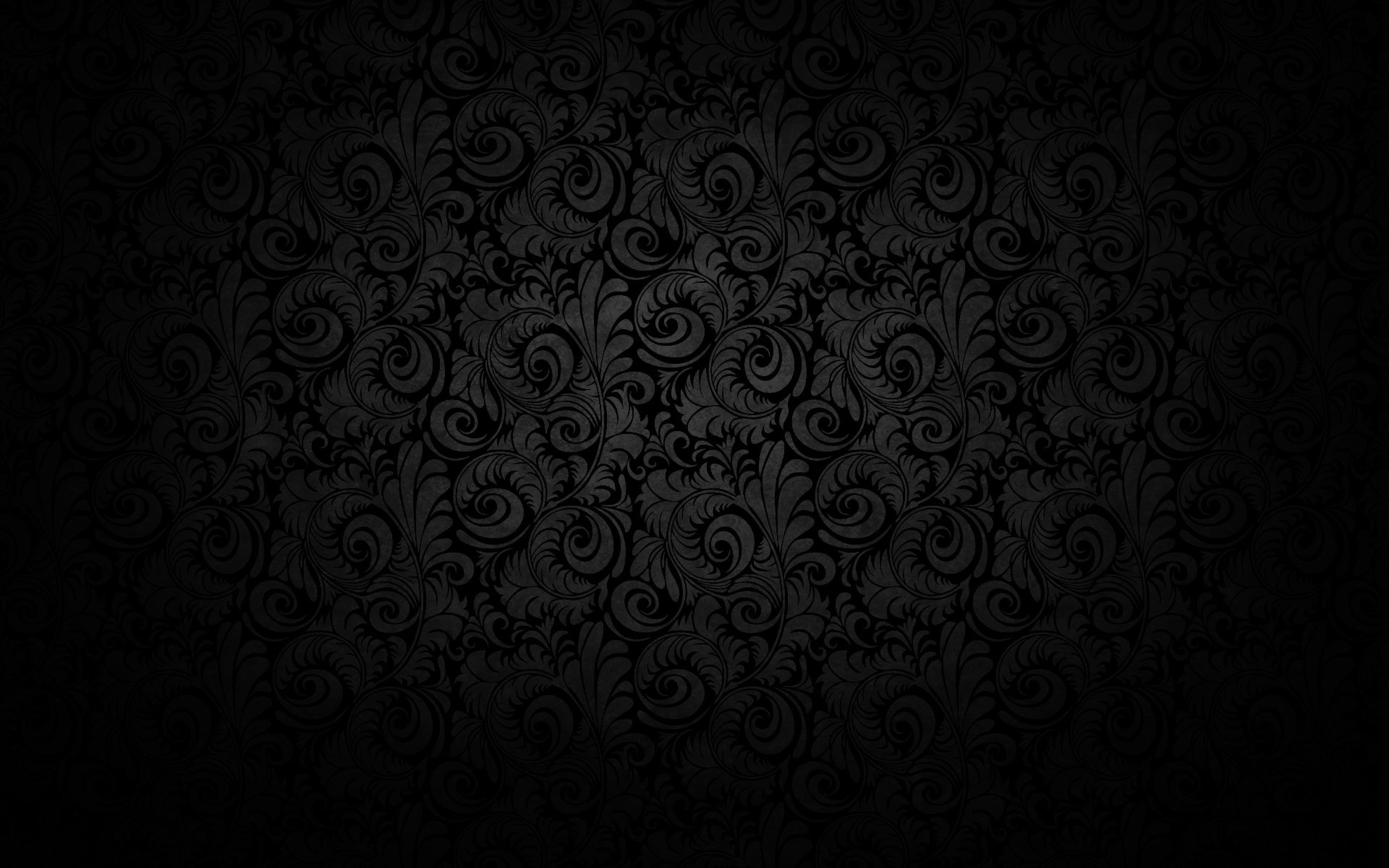 Black Wall Pattern Wallpapers