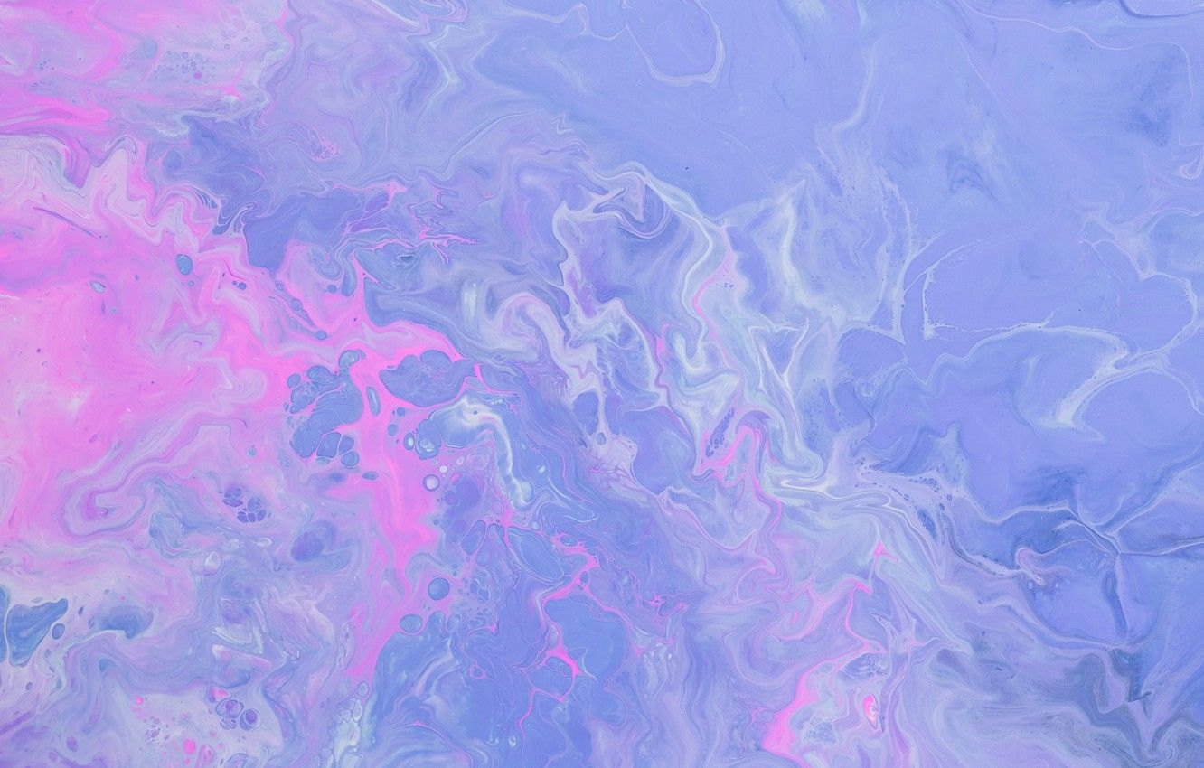 Blue And Pink Liquefied Swirls Wallpapers