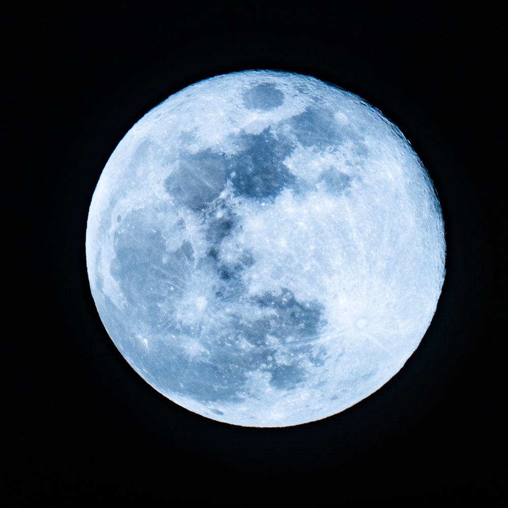 Blue Dark Moon Wallpapers