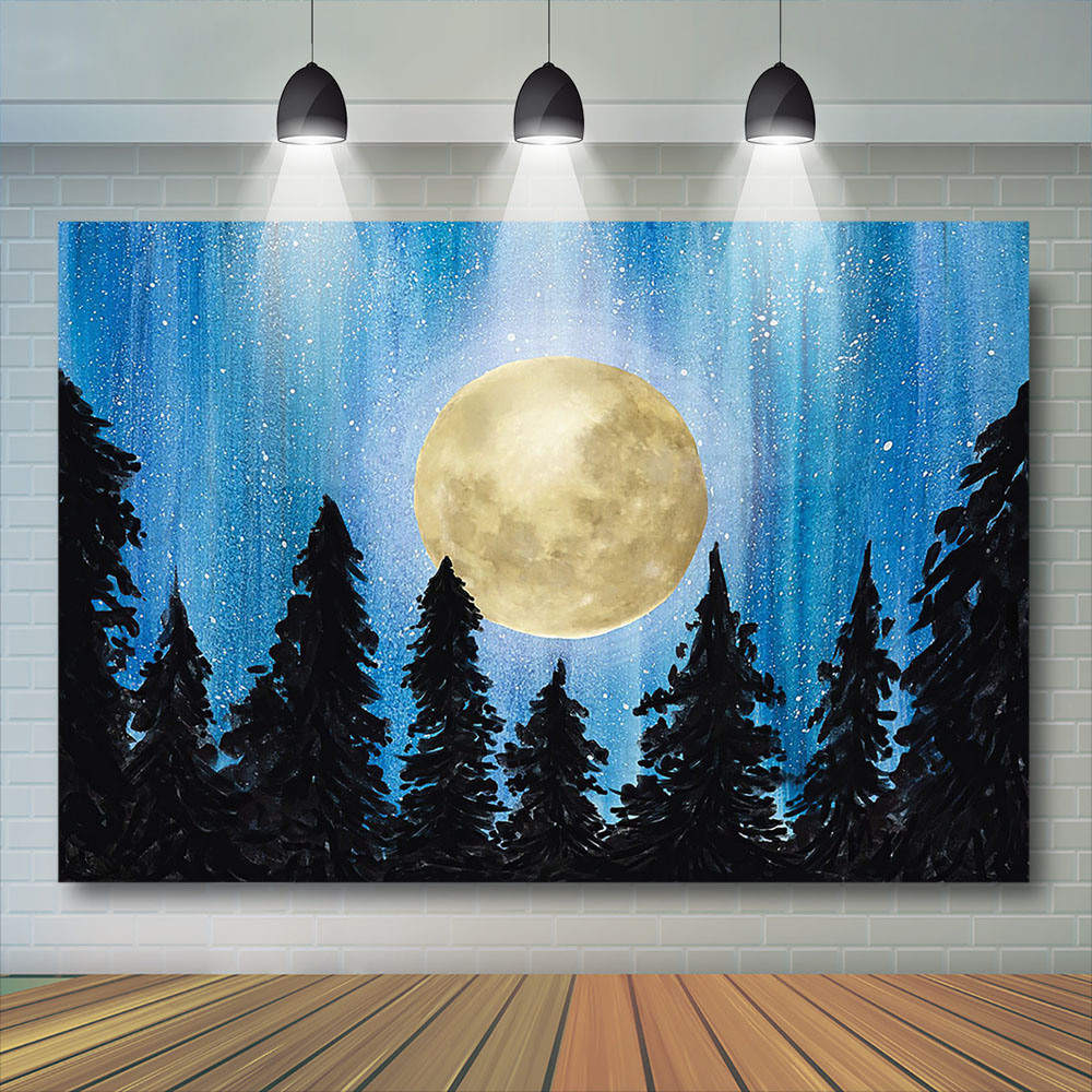 Blue Dark Moon Wallpapers