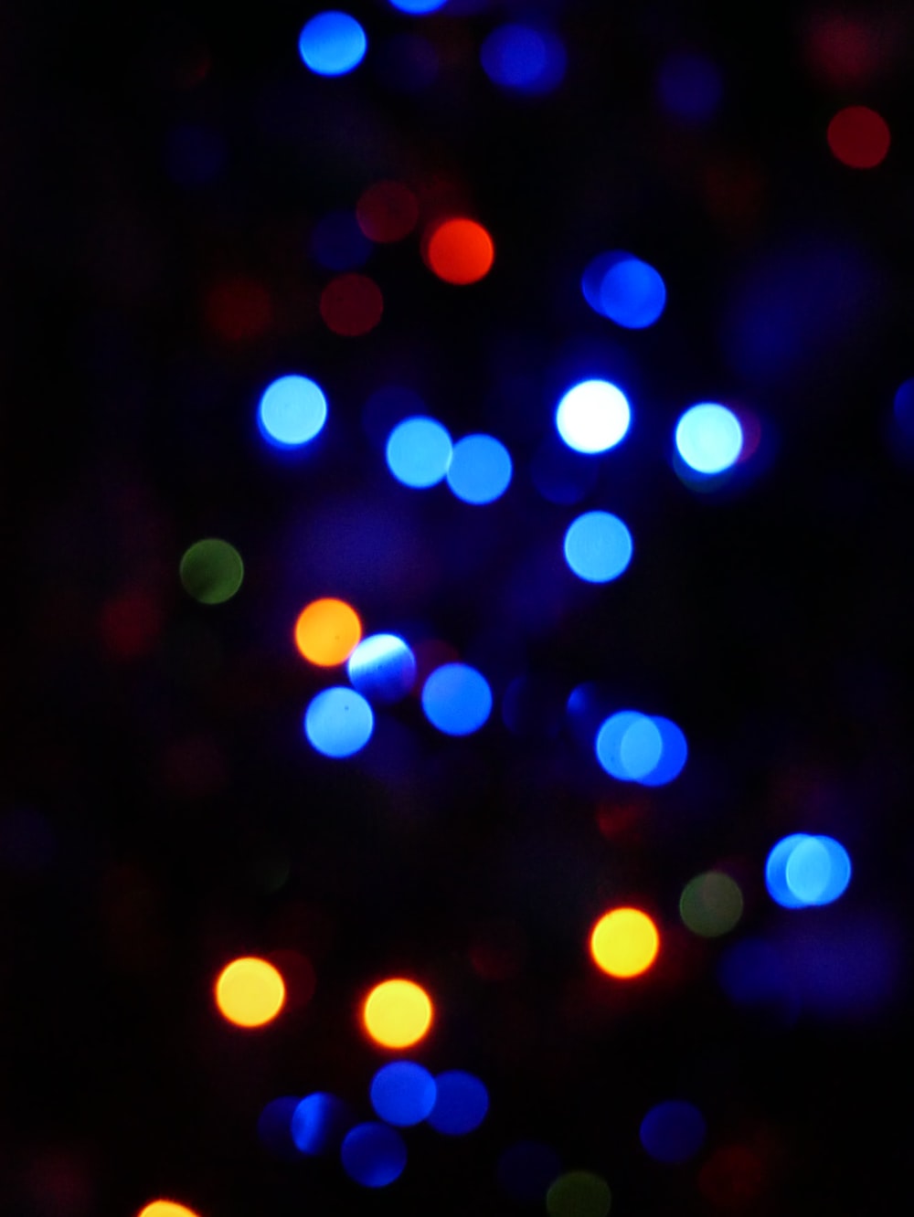 Blue Dot Lights Wallpapers