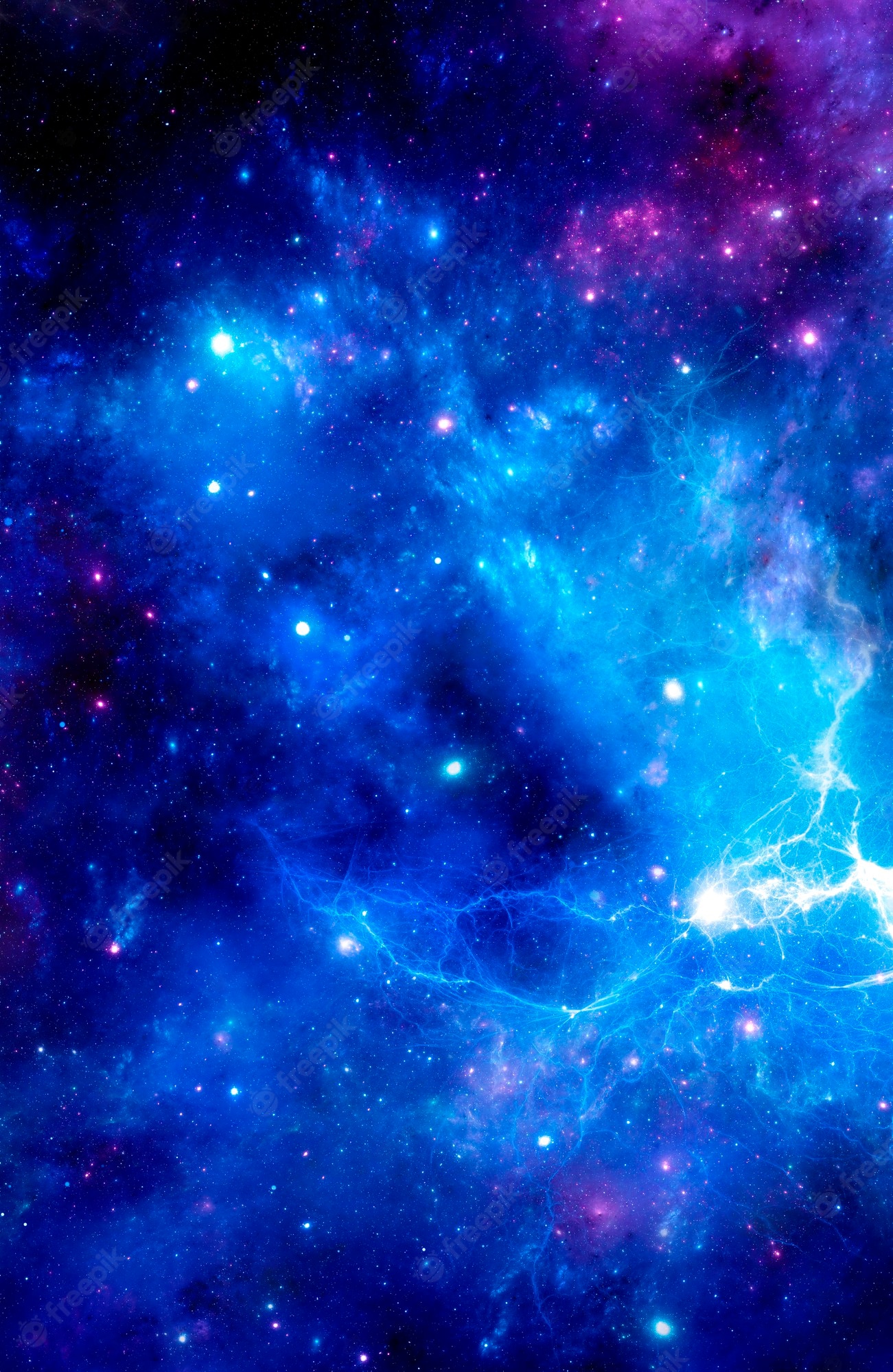 Blue Nebula Scenery Wallpapers