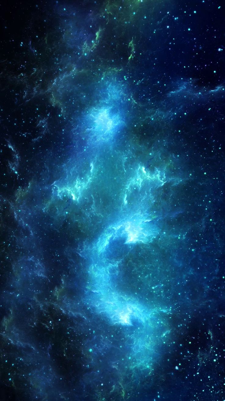 Blue Nebula Scenery Wallpapers