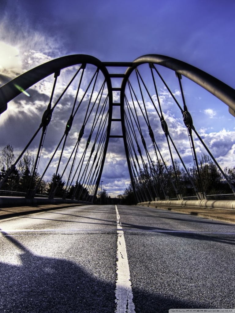 Bridge Touching The Sky Wallpapers