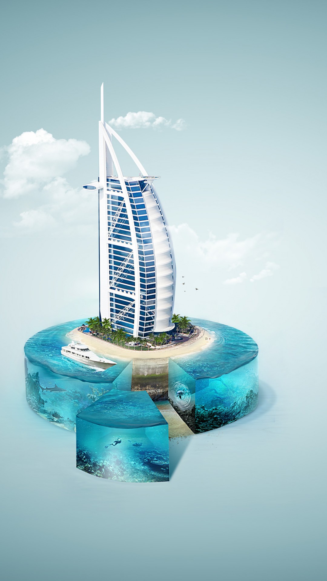 Burj Al Arab Artwork Wallpapers