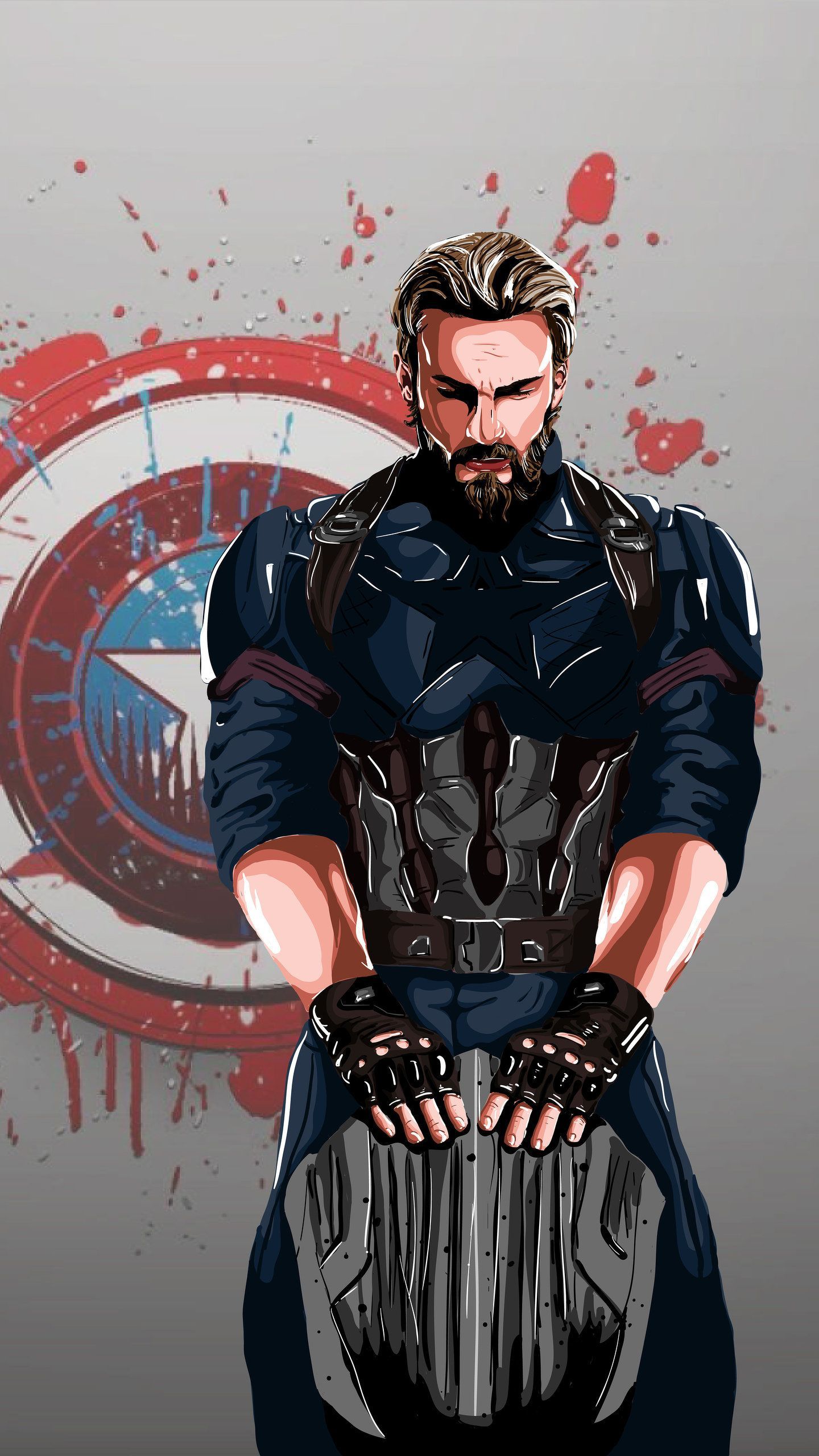 Captain America Avengers Endgame Art Wallpapers