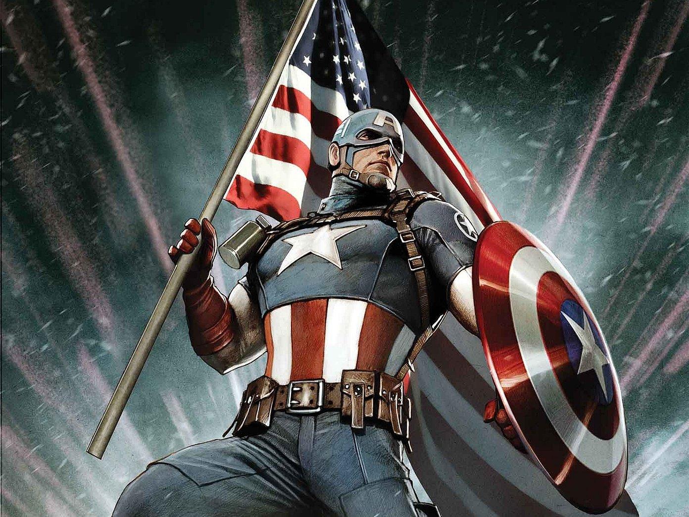 Captain America Thor Hammer Wallpapers