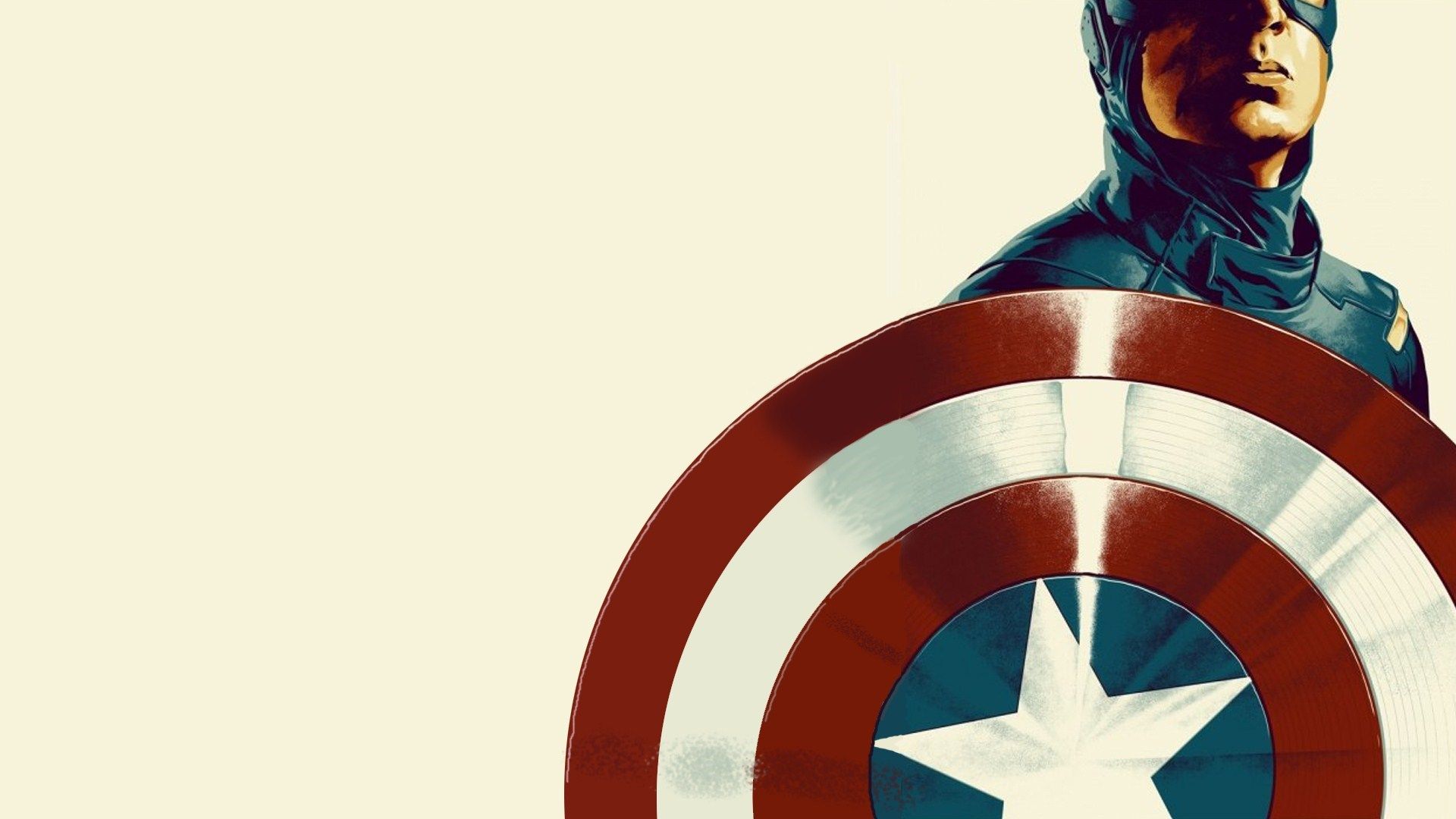 Captain America With Mjolnir And Shield Art Wallpapers