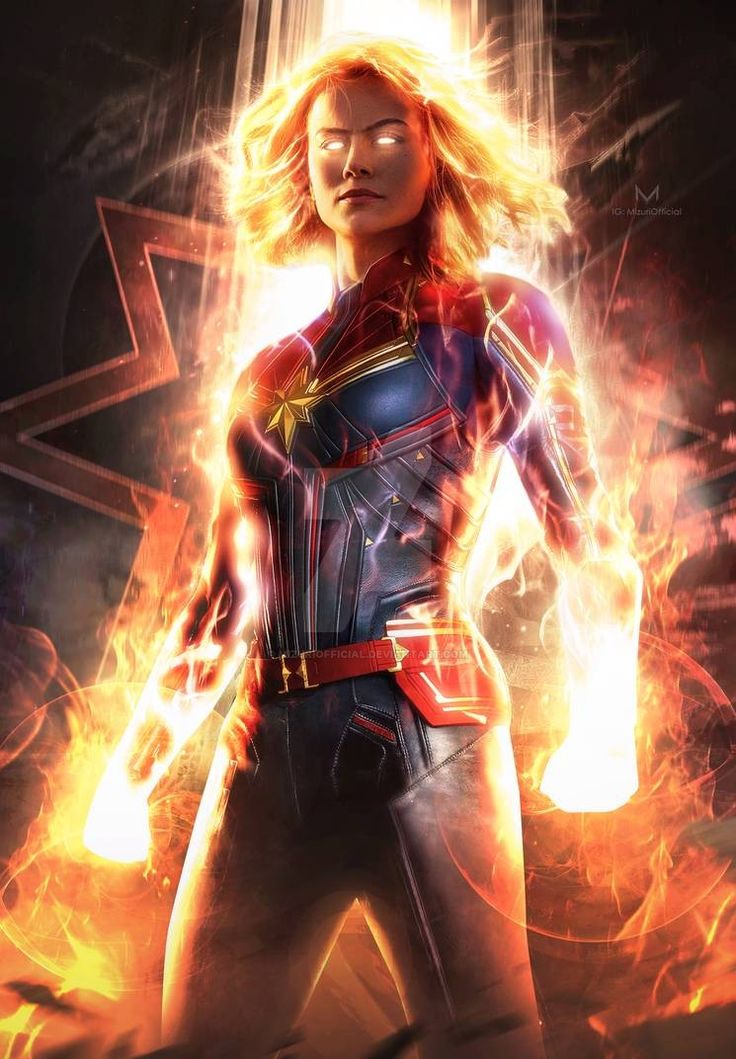 Captain Marvel Deviantart Wallpapers