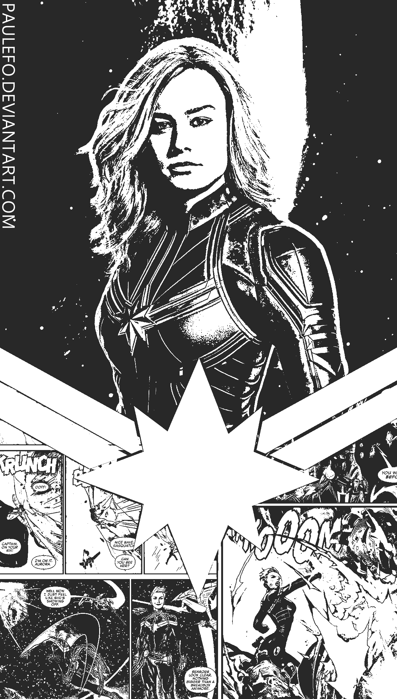 Captain Marvel Deviantart Wallpapers