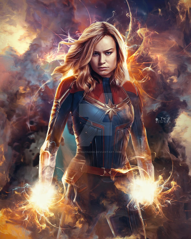 Captain Marvel Deviantart Wallpapers