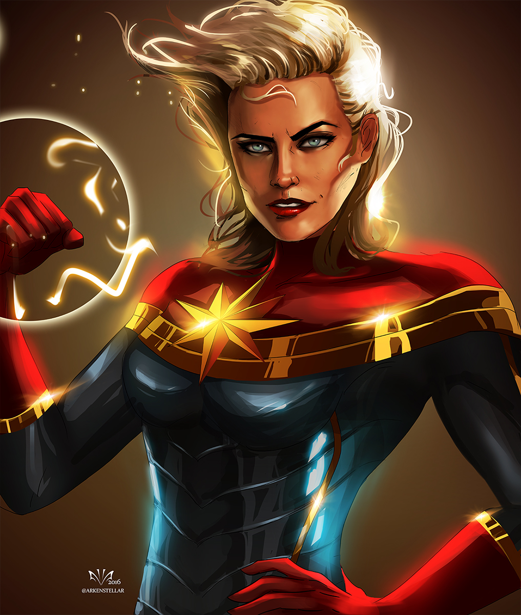 Captain Marvel Deviantart Wallpapers