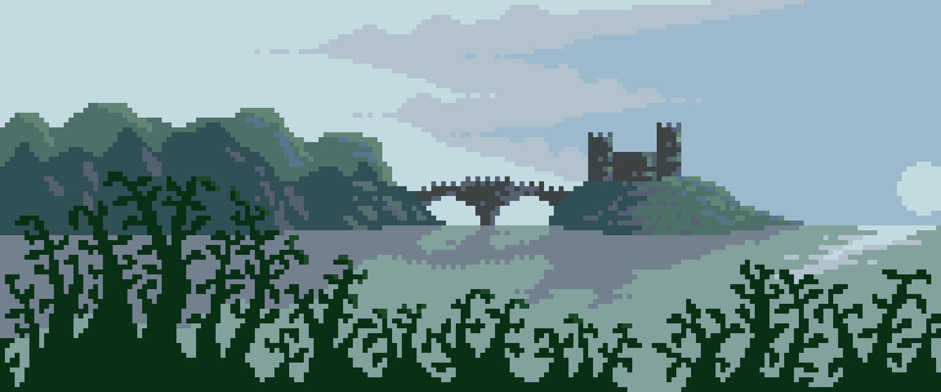 Castle Pixel Art Wallpapers