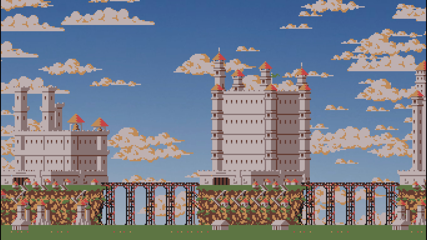 Castle Pixel Art Wallpapers