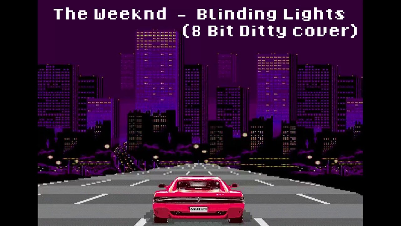 City Buildings Lights 8 Bit Wallpapers