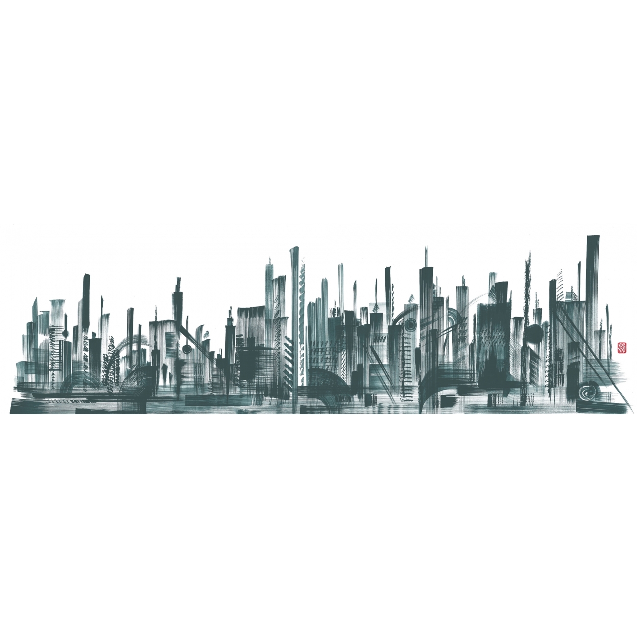 Cityscape Drawing Art Wallpapers