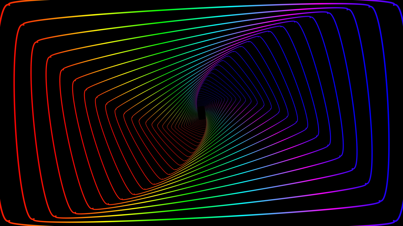 Colorful 8K Neon Lines Wallpapers