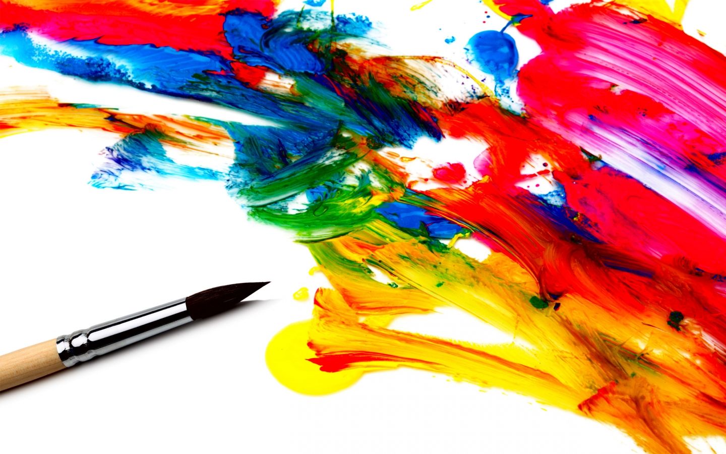 Colorful Brush Art Wallpapers