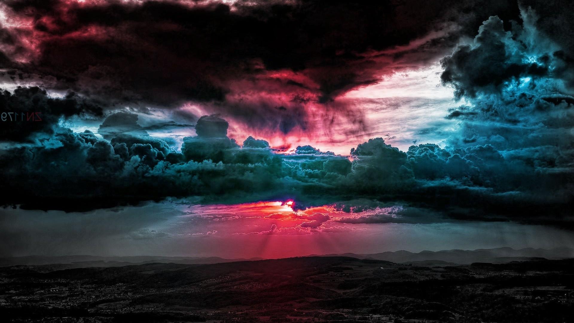 Colorful Clouds Abstract 4K Wallpapers