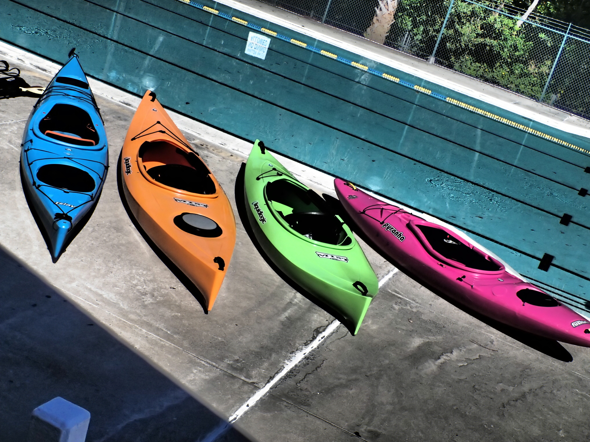 Colorful Kayak Boats Wallpapers