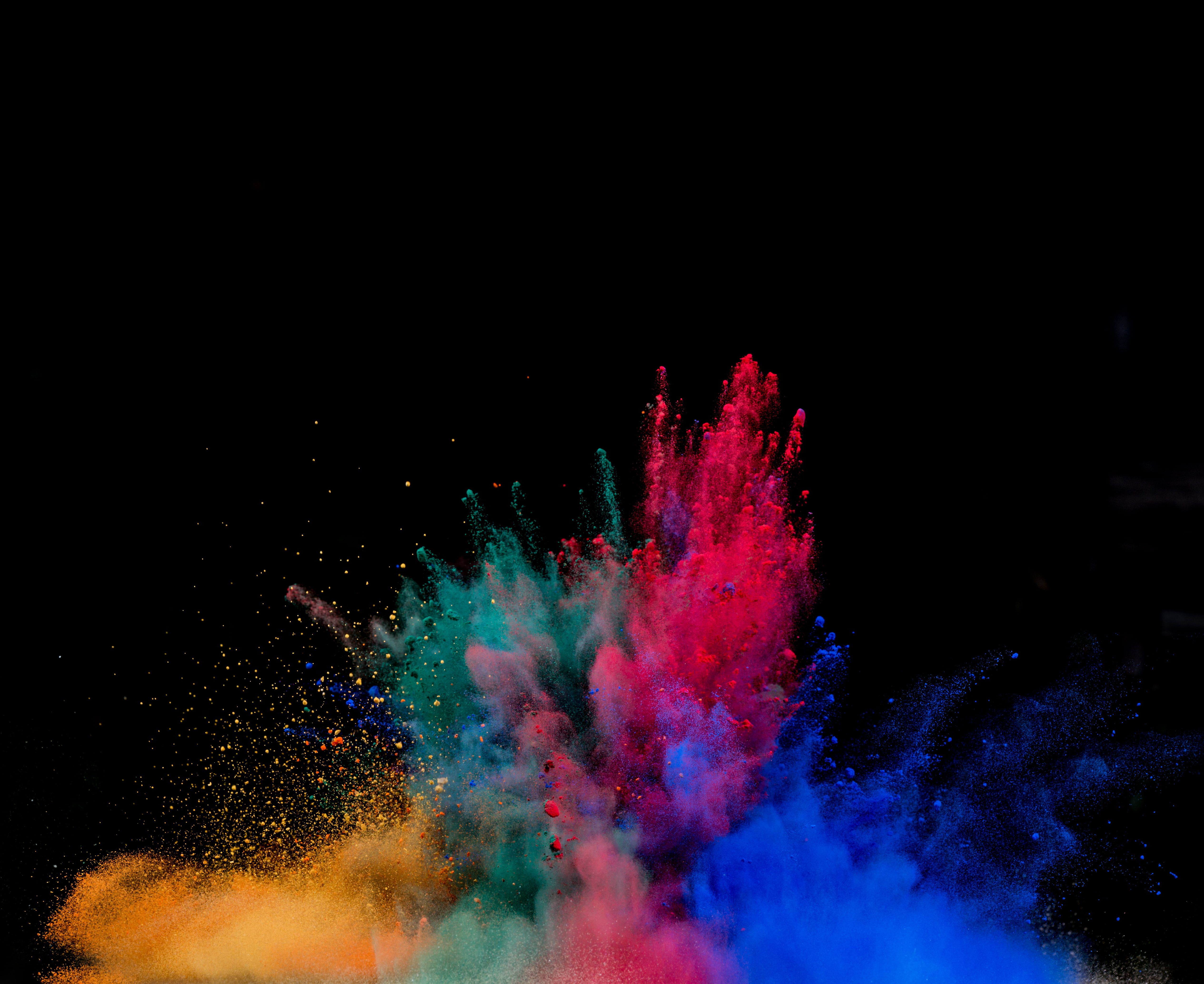 Colorful Powder Explosion Wallpapers