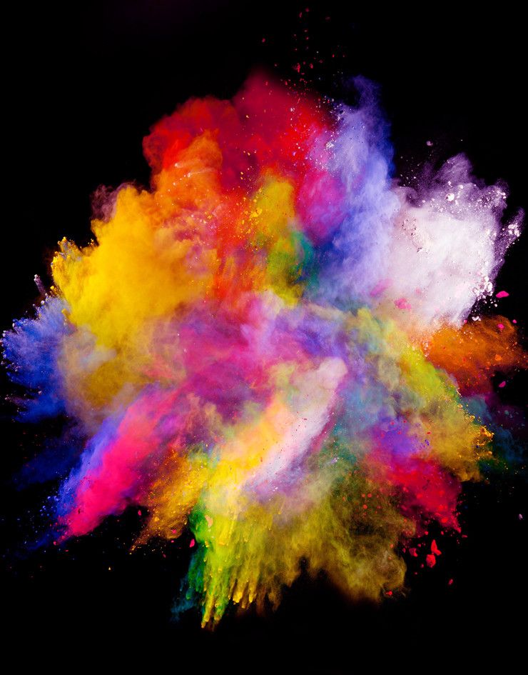 Colorful Powder Explosion Wallpapers