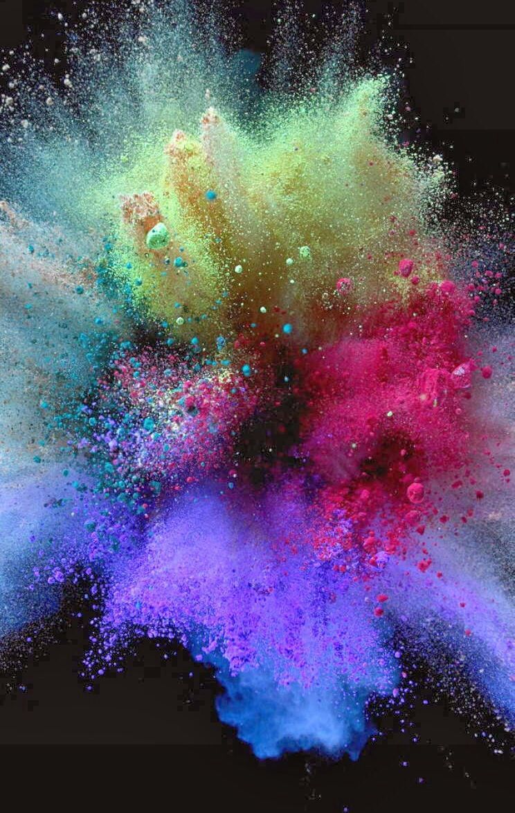 Colorful Powder Explosion Wallpapers