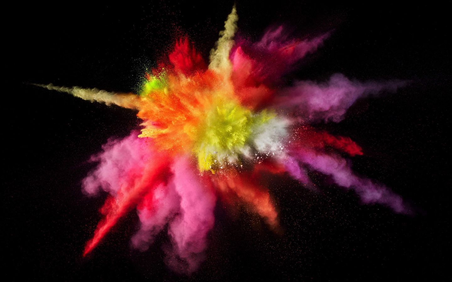 Colorful Powder Explosion Wallpapers