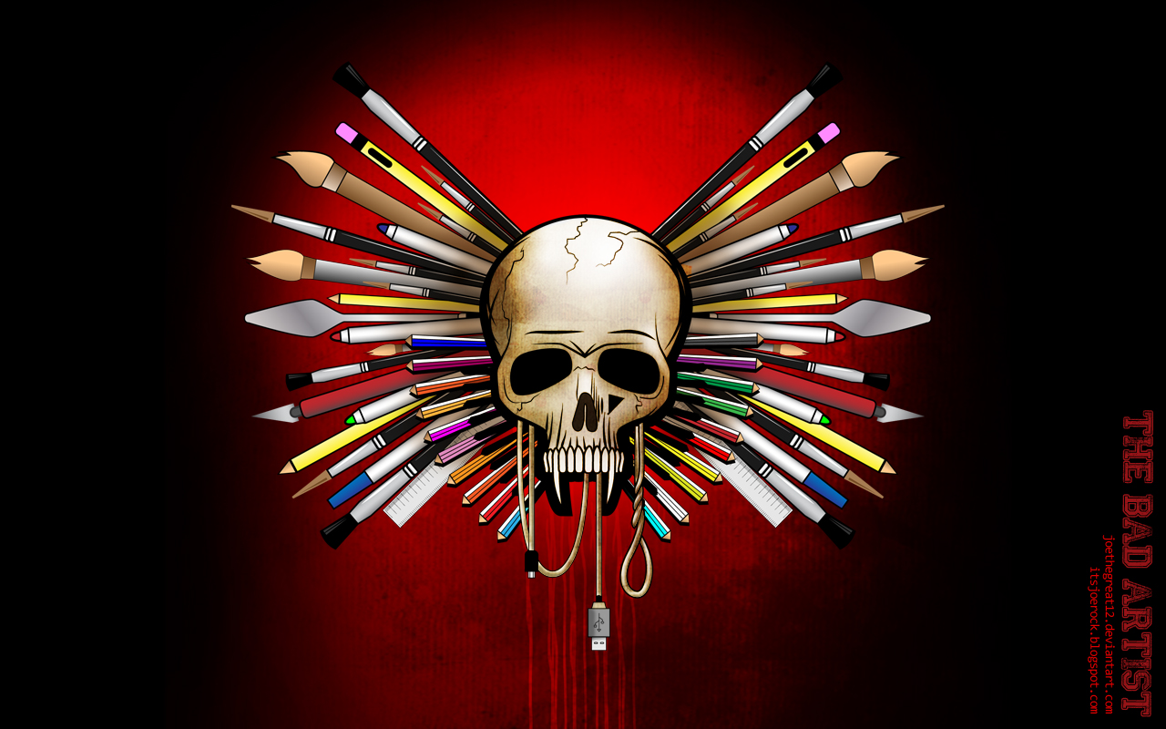 Colorful Skull Art Wallpapers