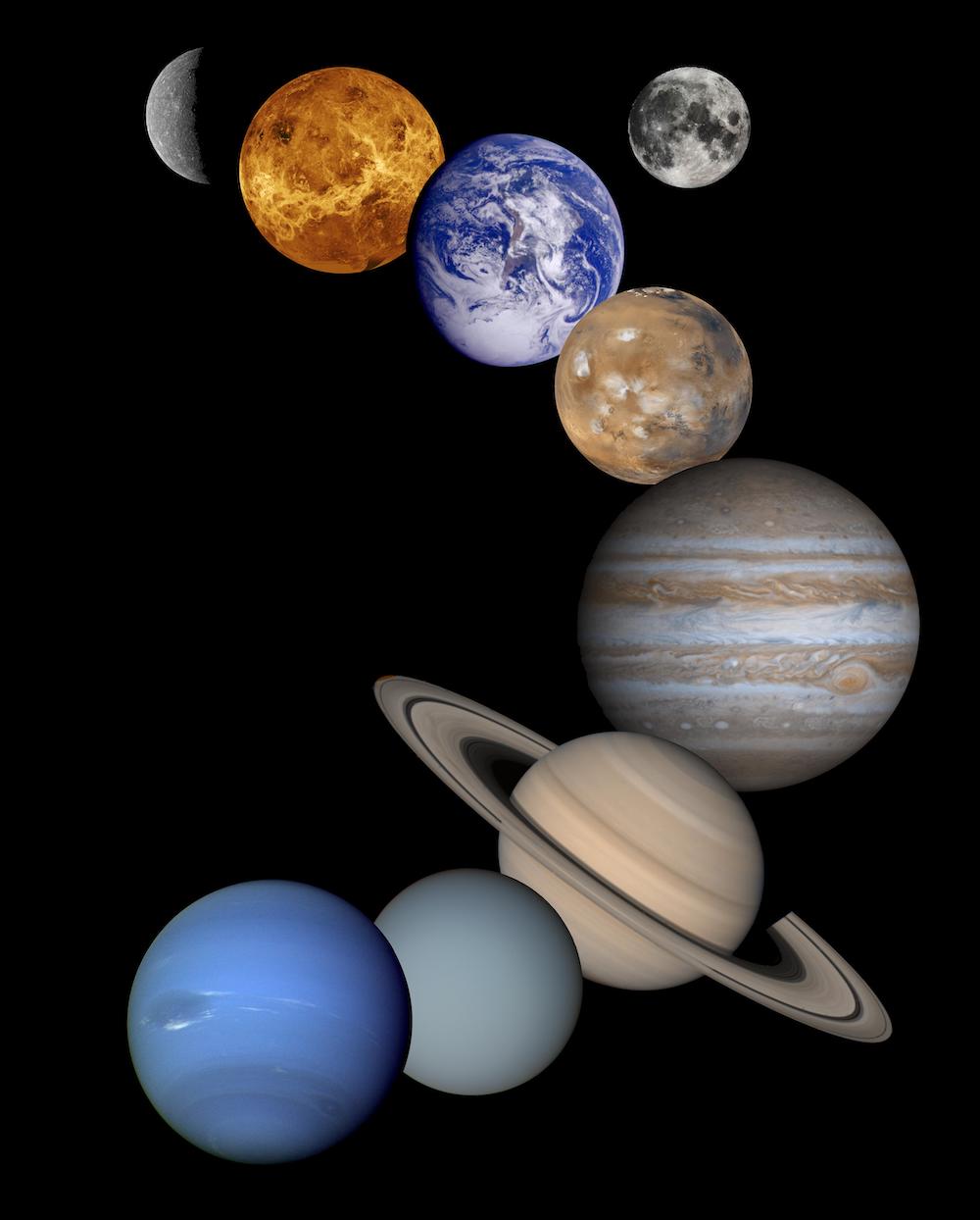 Colorful Solar System Digital Art Wallpapers