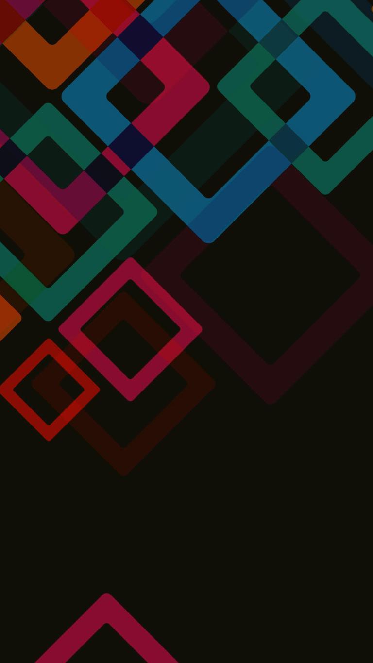 Colorful Thumbprint Amoled Wallpapers