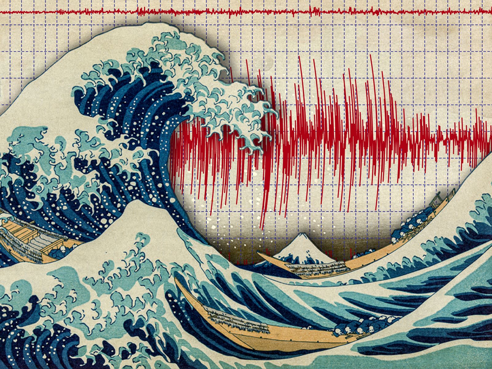 Colorful Tsunami Wave Wallpapers