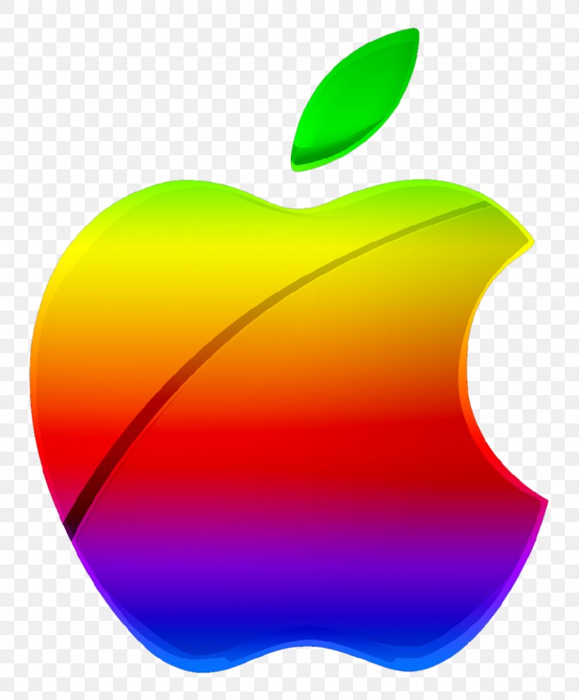 Cool Apple Logo Gradient Line Wallpapers