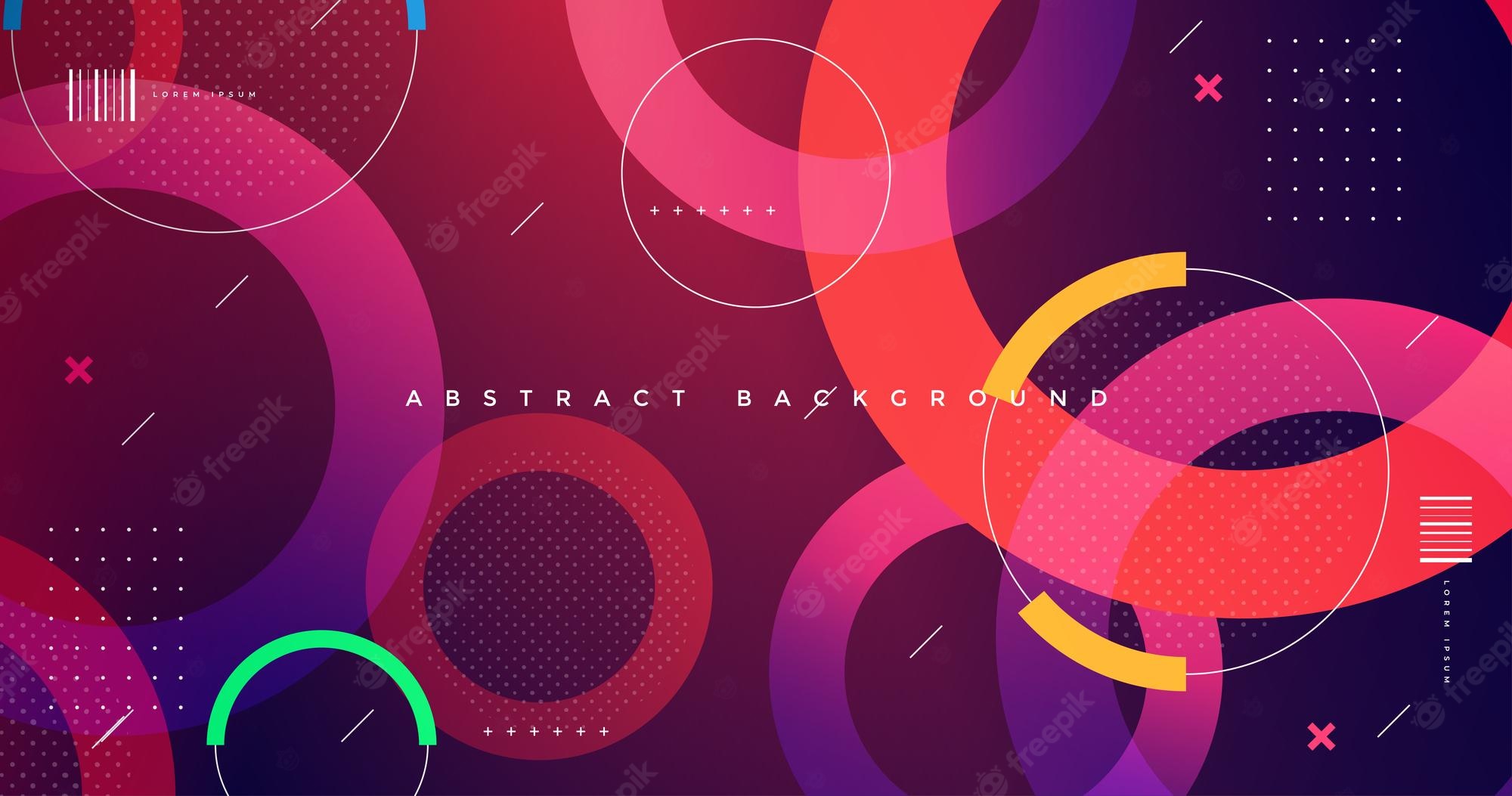 Cool Circle Abstract Shape Wallpapers