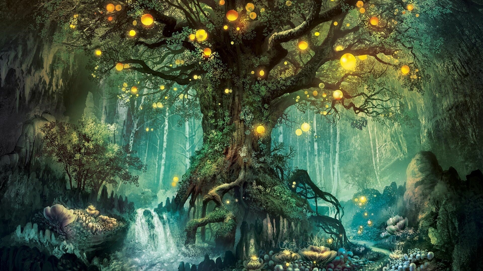 Cool Forest Illustration Wallpapers