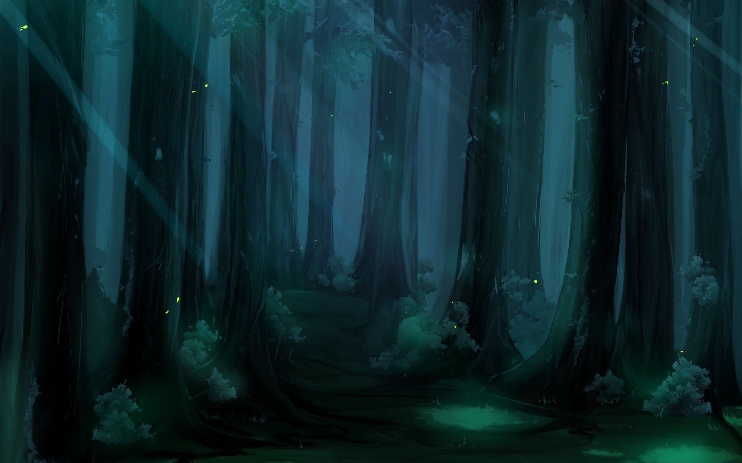 Cool Forest Illustration Wallpapers