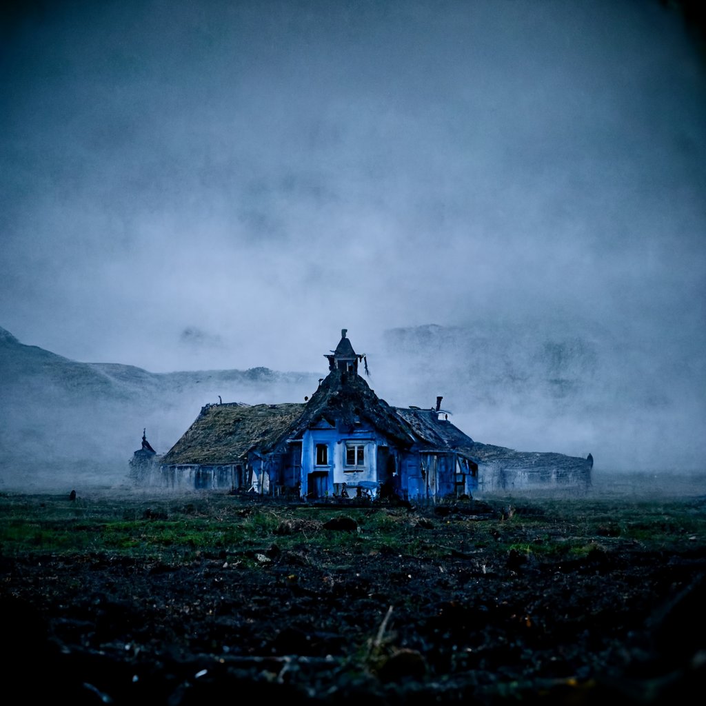 Cool Lonely House Art Wallpapers