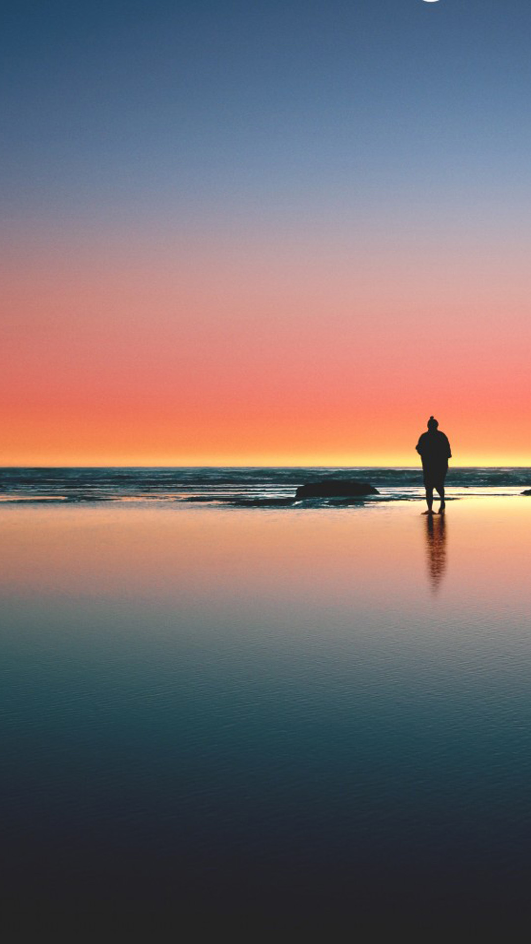 Couple On The Beach Sunset Wallpapers