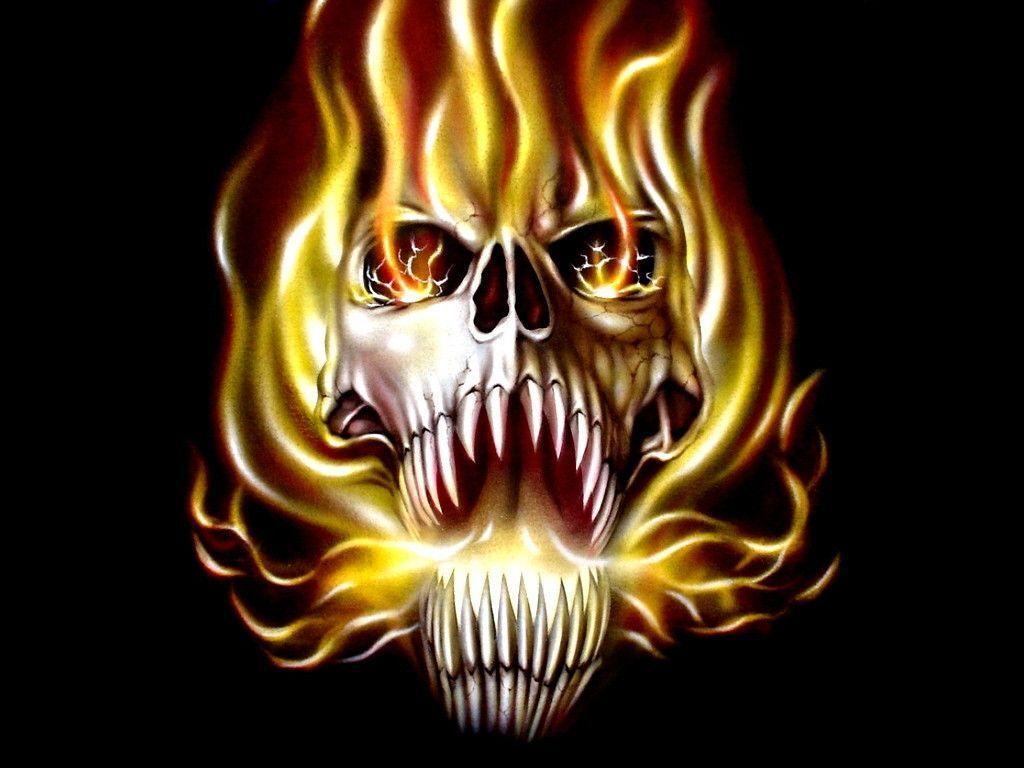 Creepy  Cyborg  Skull Wallpapers