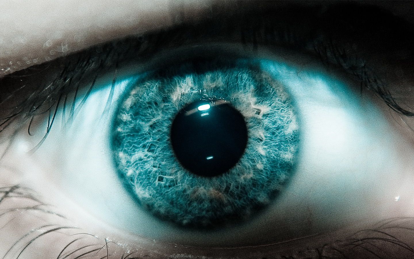 Creepy Blue Eye Wallpapers