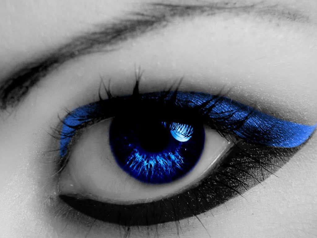 Creepy Blue Eye Wallpapers