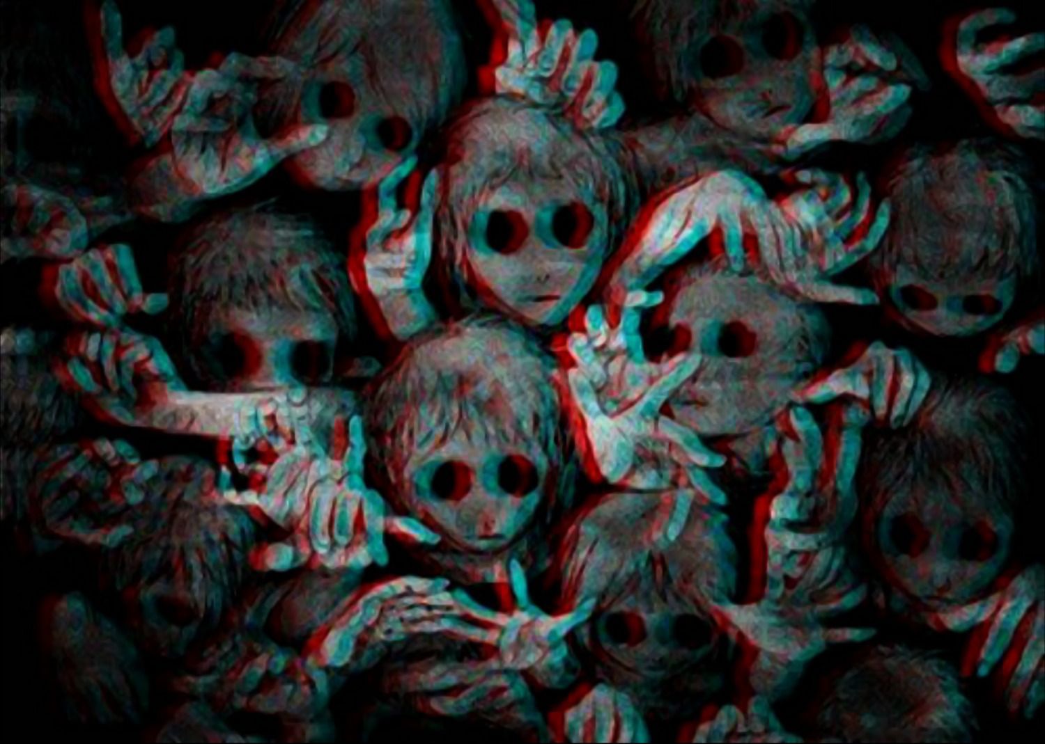Creepy Glitched Art Wallpapers