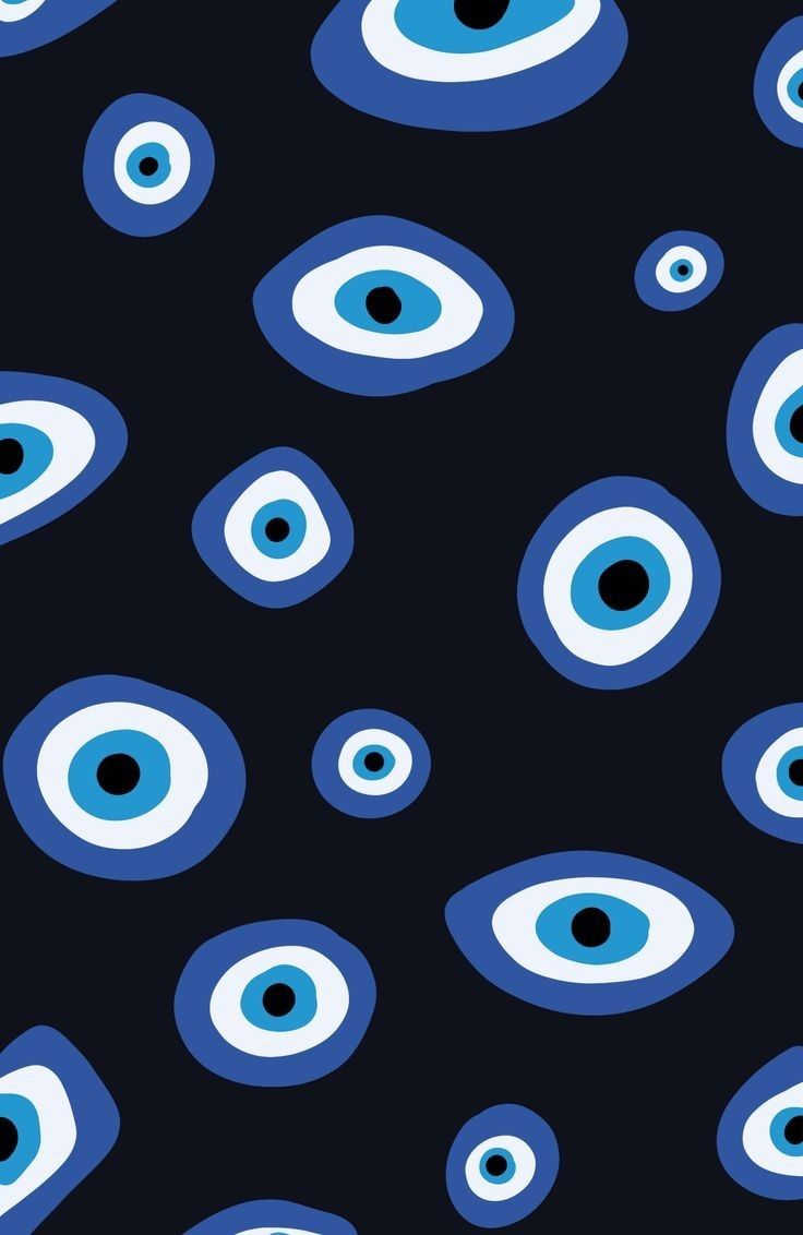 Cute Blue Eyes Minimal Artwork Wallpapers