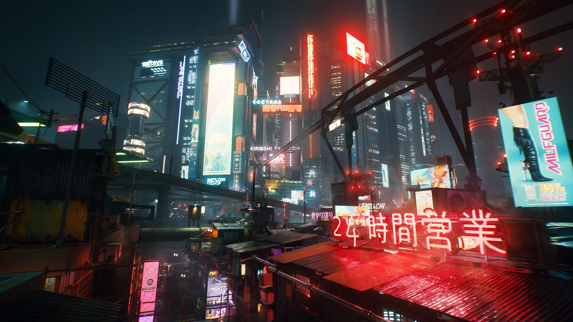 Cyberpunk 2077 Night City Wallpapers