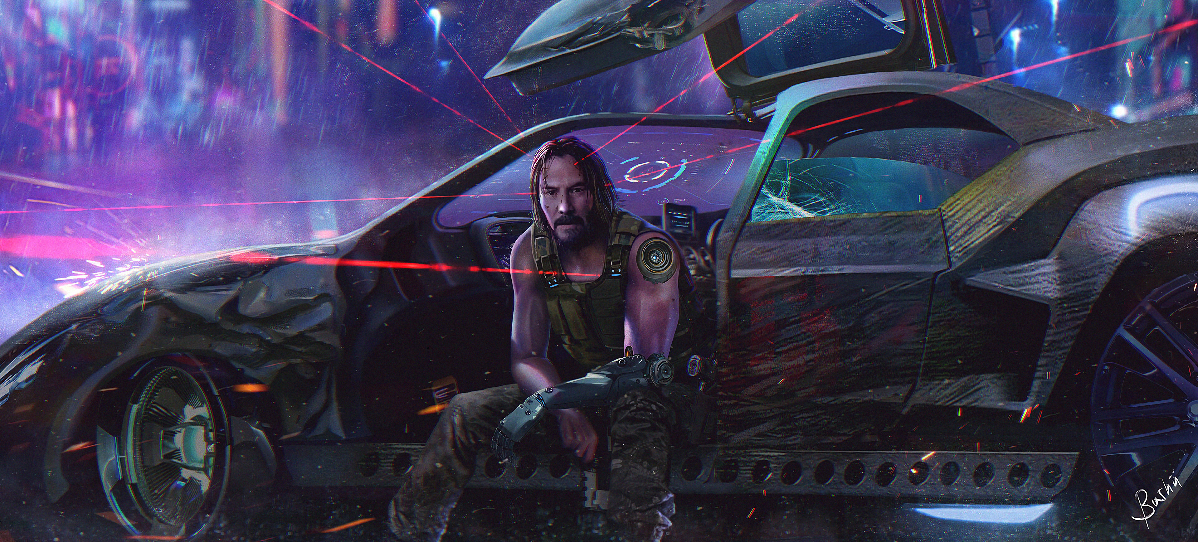 Cyberpunk 2077 V Art Wallpapers