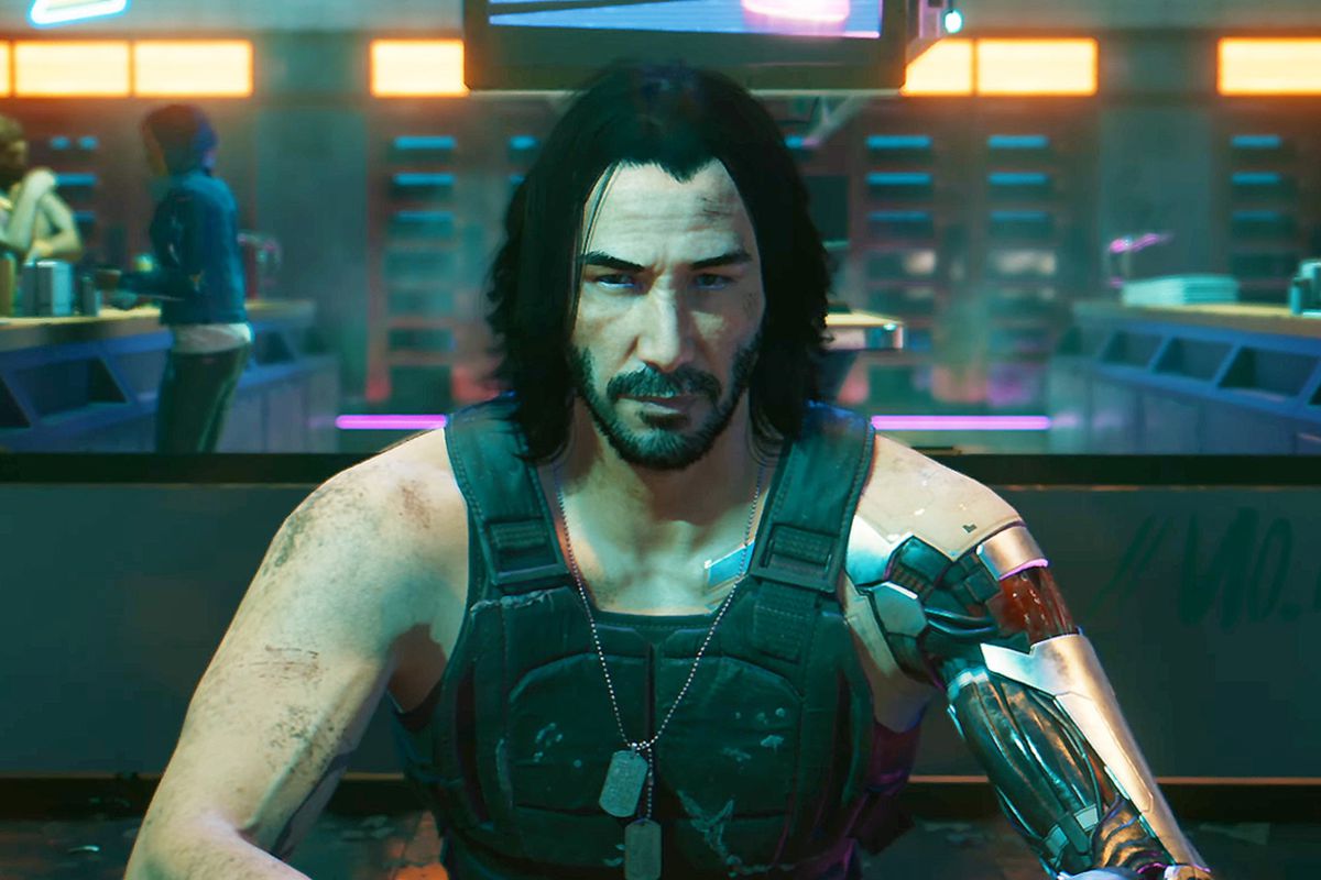 Cyberpunk 2077 X Keanu Reeves Fan Illustration Wallpapers