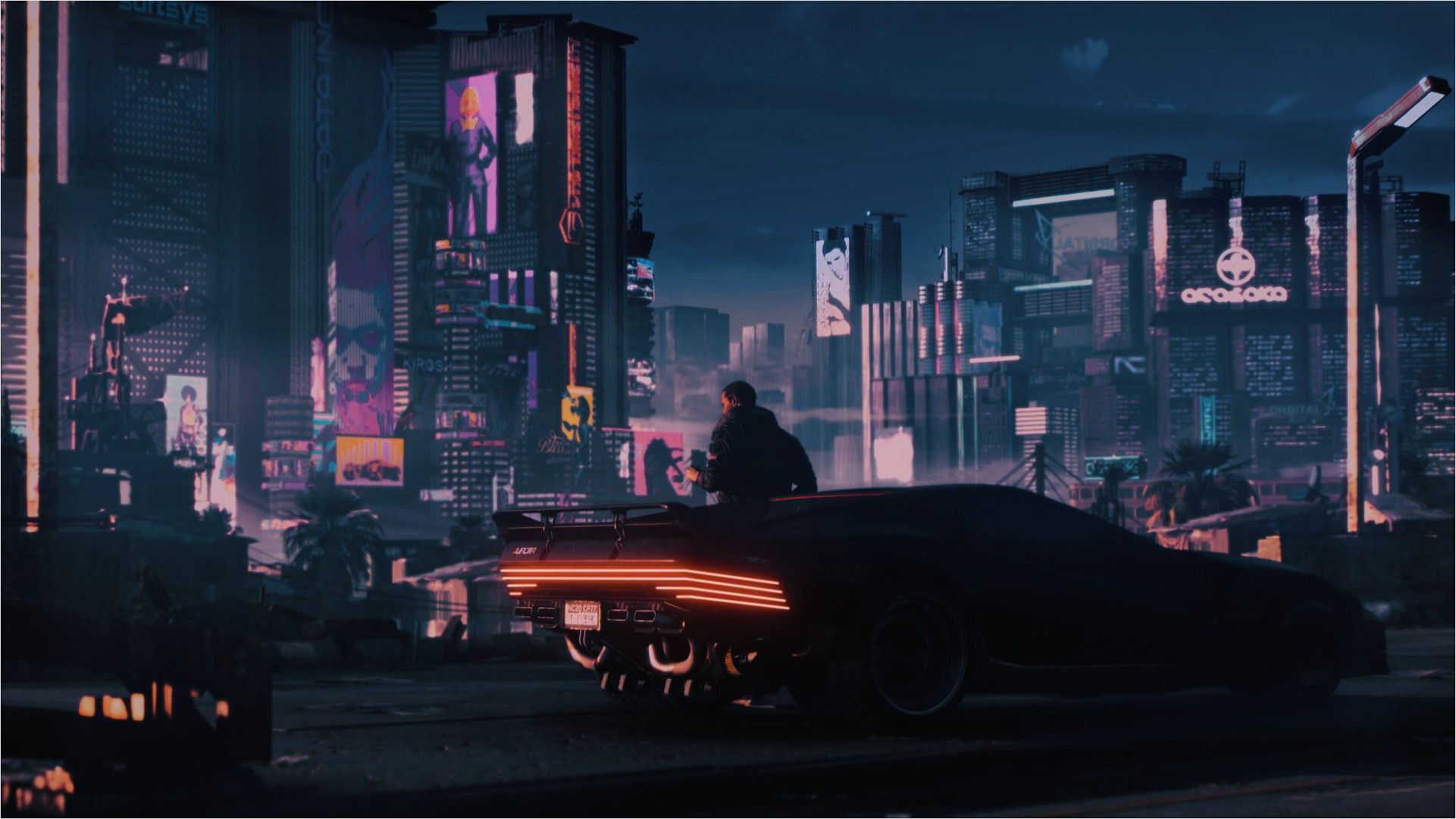 Cyberpunk 4K Fight Wallpapers