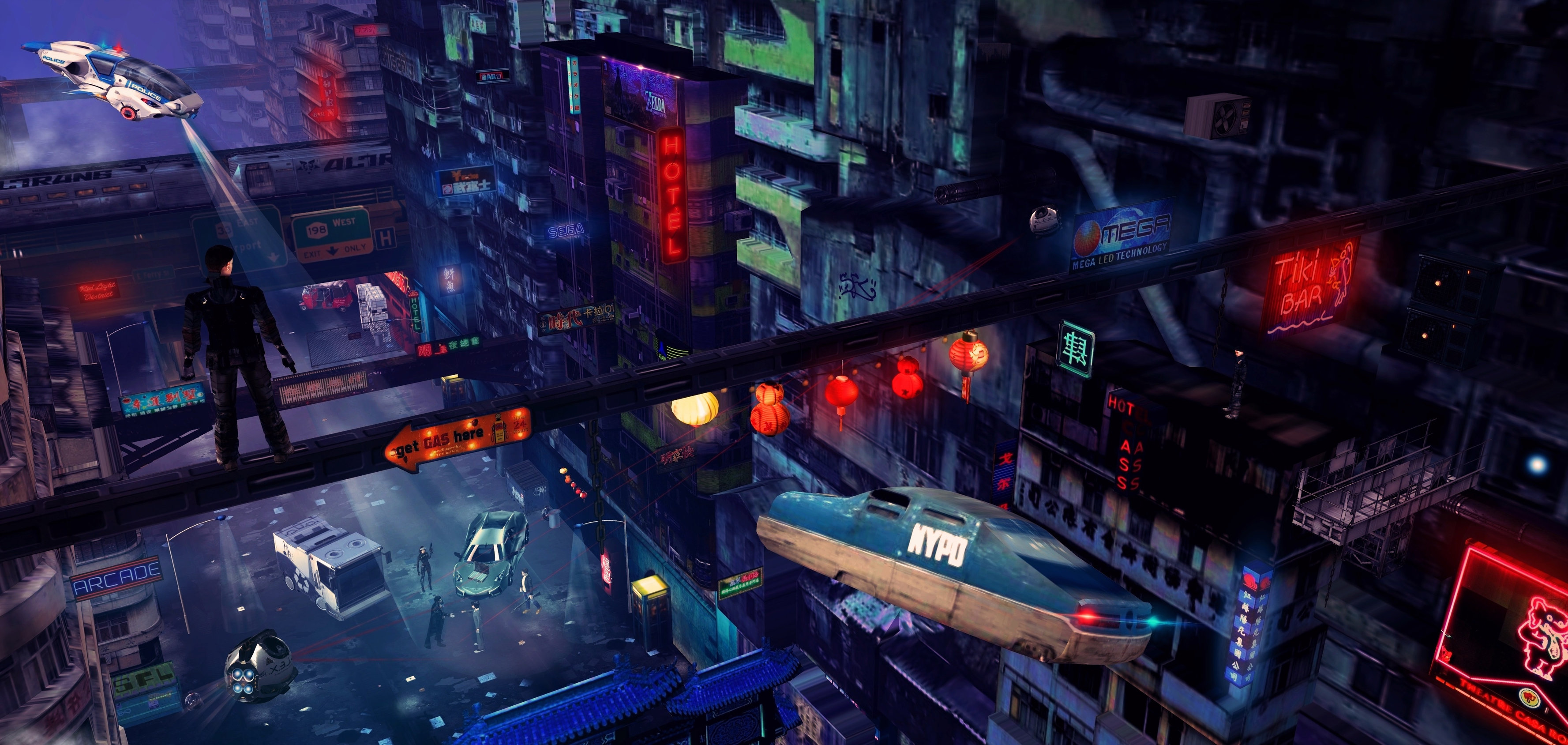 Cyberpunk Runner Wallpapers