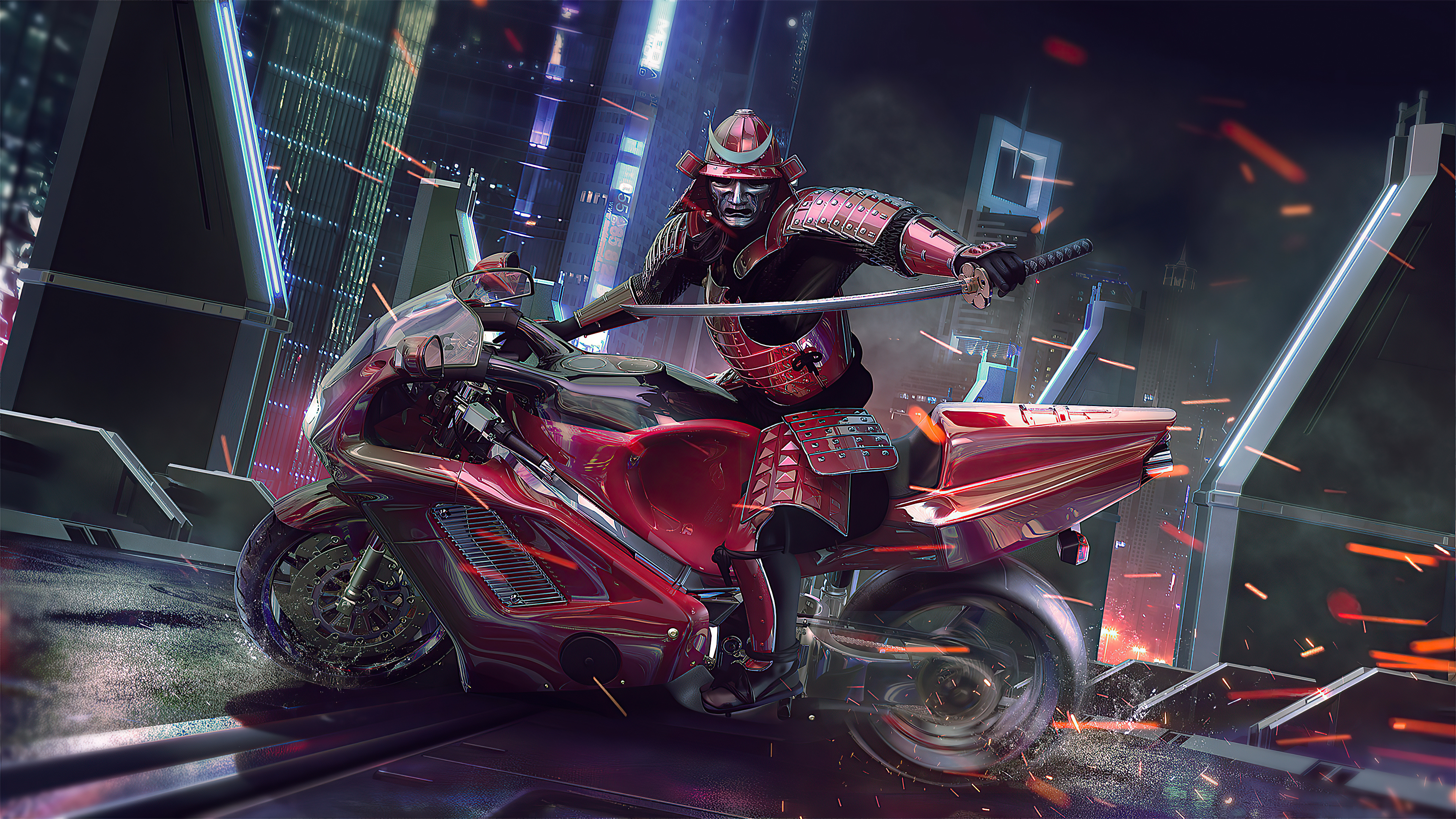 Cyberpunk Samurai Wallpapers