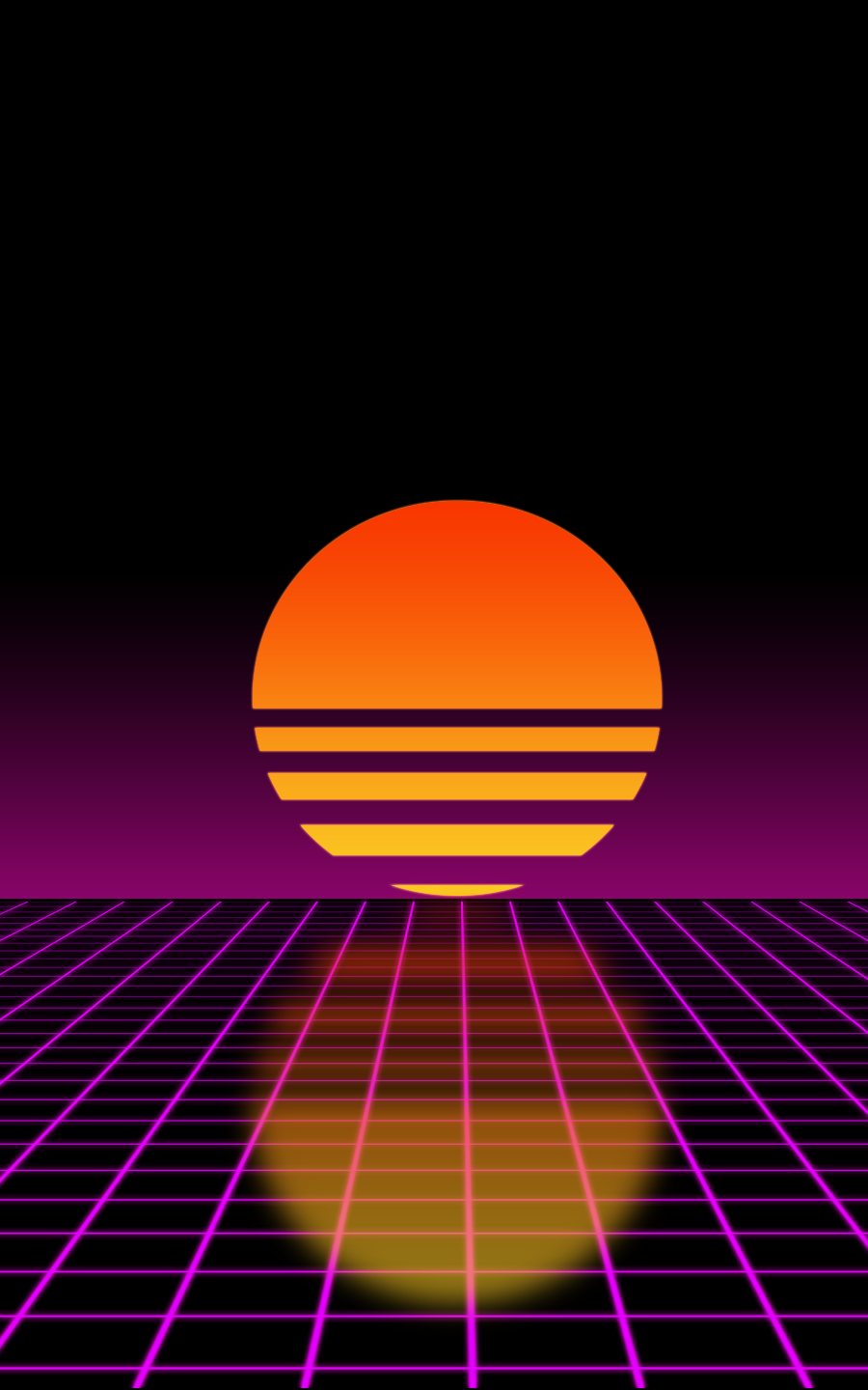 Cyberwave Purple Outrun Wallpapers